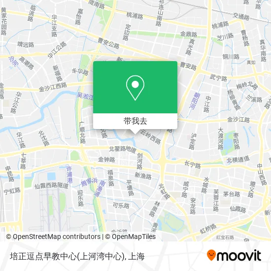 培正逗点早教中心(上河湾中心)地图