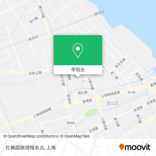 红枫园旅游报名点地图