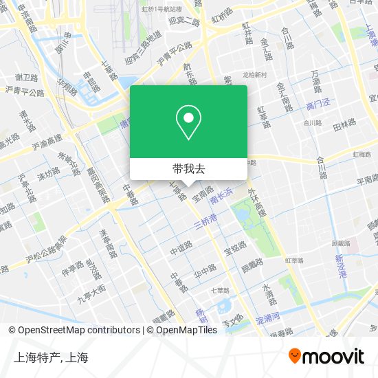 上海特产地图
