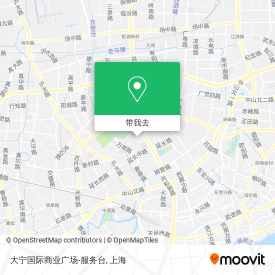 大宁国际商业广场-服务台地图