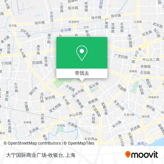 大宁国际商业广场-收银台地图
