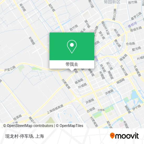 现龙村-停车场地图