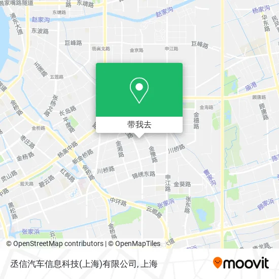 丞信汽车信息科技(上海)有限公司地图