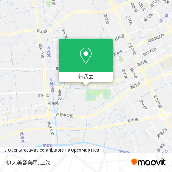 伊人美容美甲地图