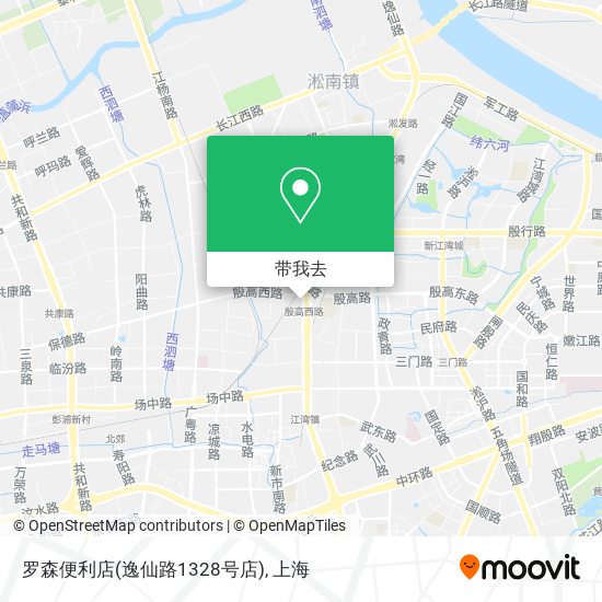 罗森便利店(逸仙路1328号店)地图