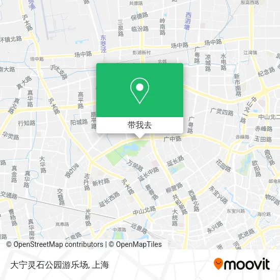 大宁灵石公园游乐场地图