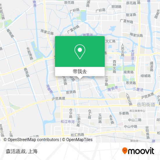 森活蔬叔地图