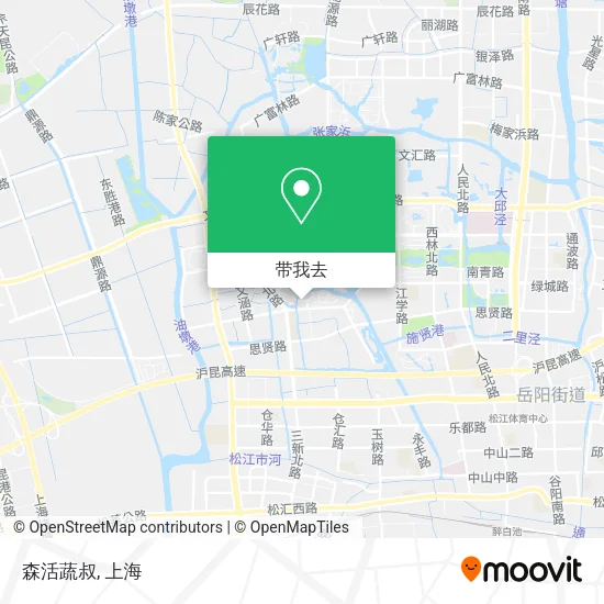森活蔬叔地图