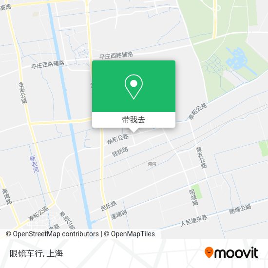 眼镜车行地图
