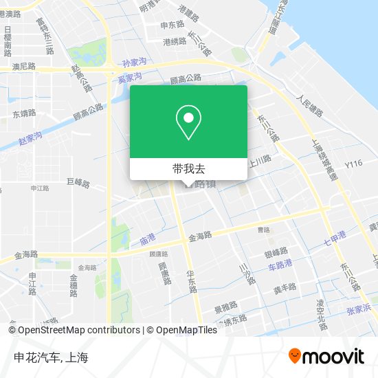 申花汽车地图