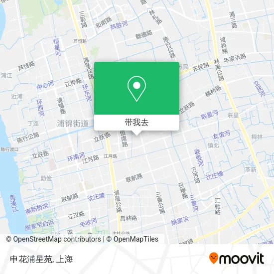 申花浦星苑地图