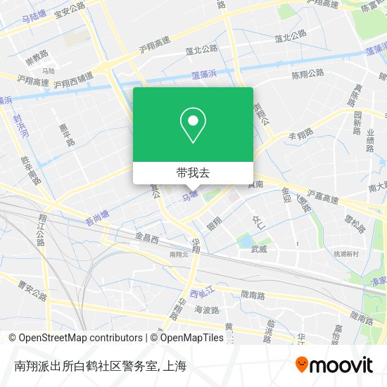 南翔派出所白鹤社区警务室地图