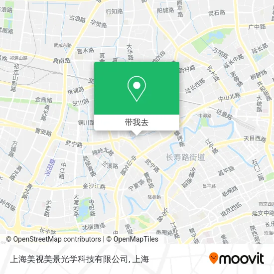 上海美视美景光学科技有限公司地图