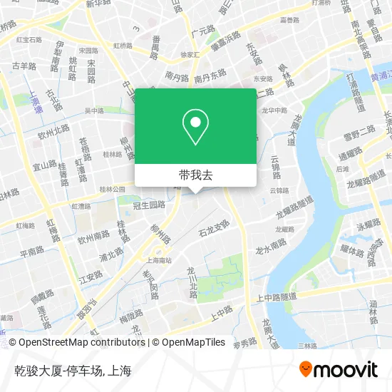 乾骏大厦-停车场地图