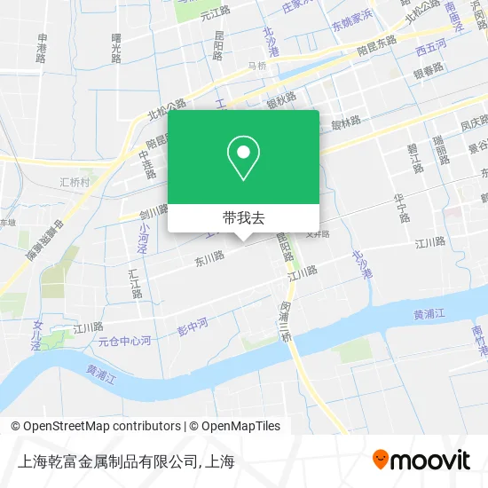 上海乾富金属制品有限公司地图
