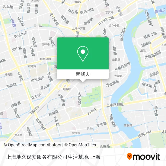 上海地久保安服务有限公司生活基地地图