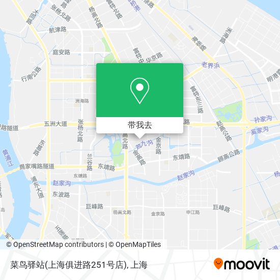 菜鸟驿站(上海俱进路251号店)地图