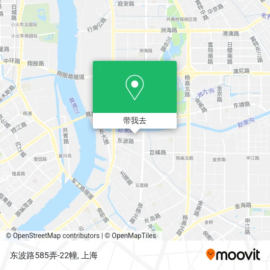 东波路585弄-22幢地图
