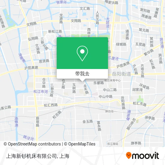 上海新钐机床有限公司地图