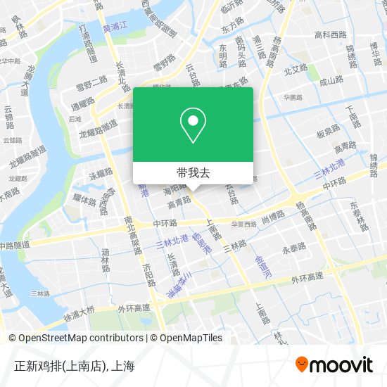 正新鸡排(上南店)地图