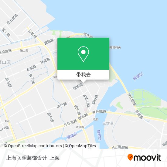 上海弘昭装饰设计地图