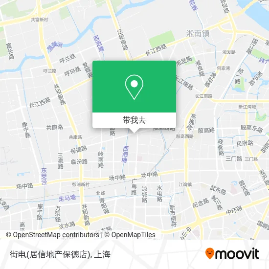 街电(居信地产保德店)地图