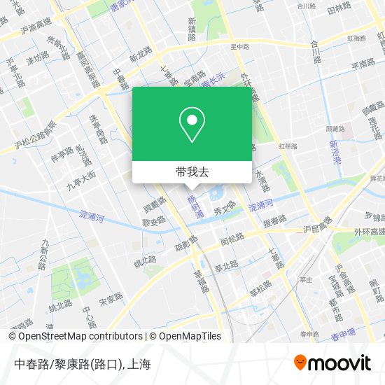 中春路/黎康路(路口)地图