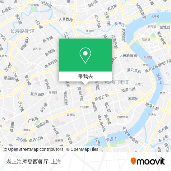 老上海摩登西餐厅地图