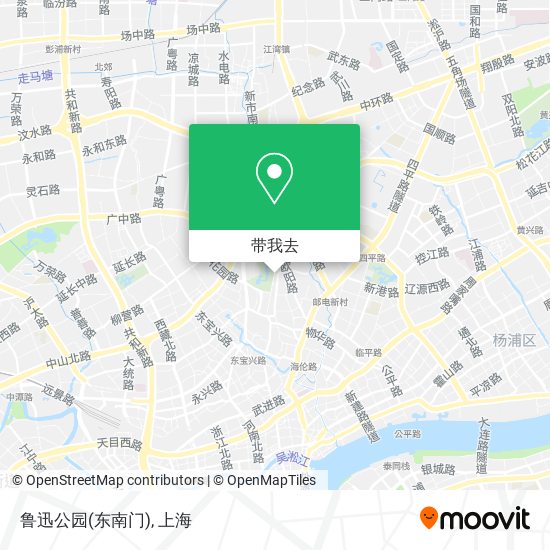 鲁迅公园(东南门)地图