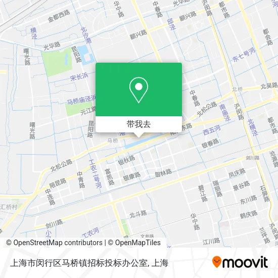 上海市闵行区马桥镇招标投标办公室地图