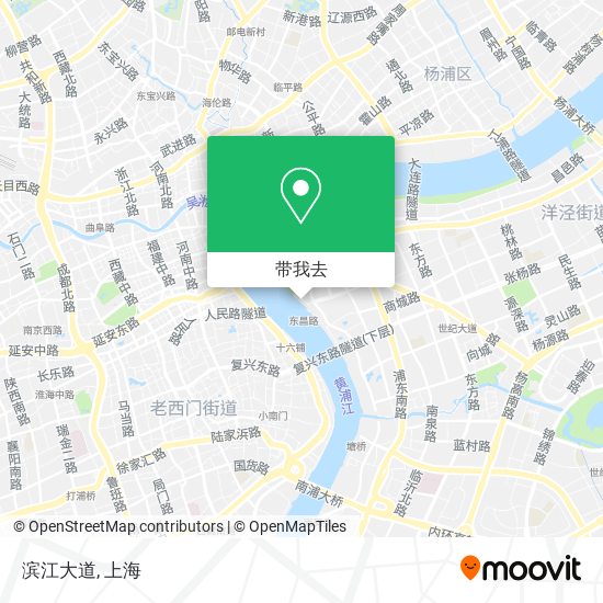 滨江大道地图