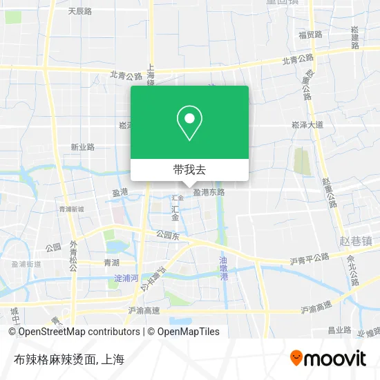 布辣格麻辣烫面地图