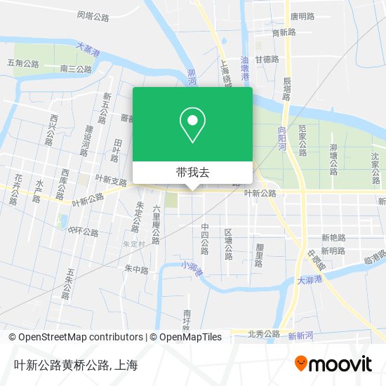 叶新公路黄桥公路地图