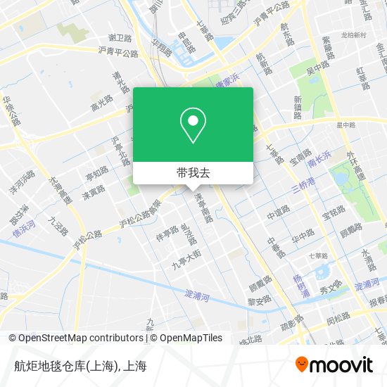 航炬地毯仓库(上海)地图