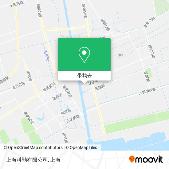 上海科勒有限公司地图