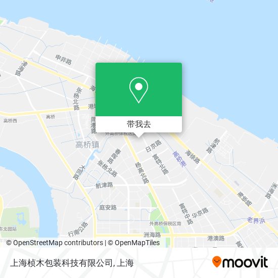上海桢木包装科技有限公司地图