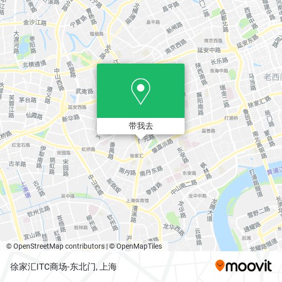 徐家汇ITC商场-东北门地图