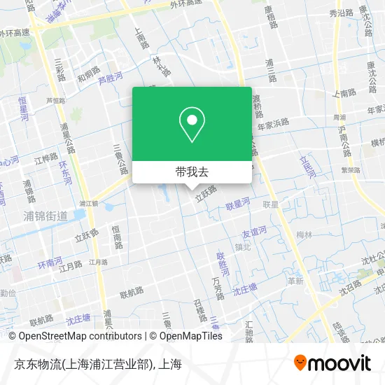 京东物流(上海浦江营业部)地图
