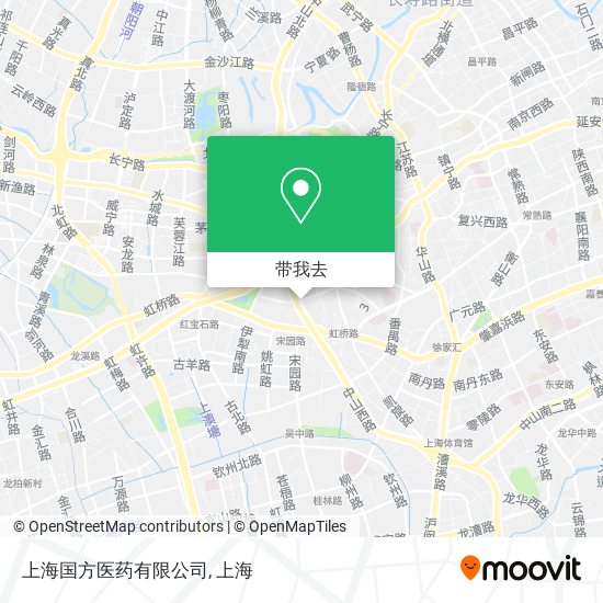 上海国方医药有限公司地图