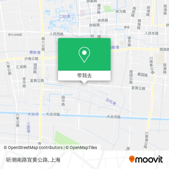 听潮南路宣黄公路地图