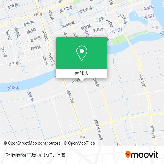 巧购购物广场-东北门地图