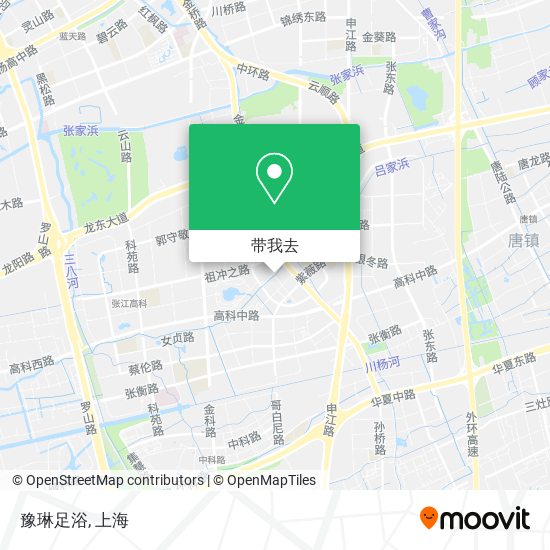 豫琳足浴地图