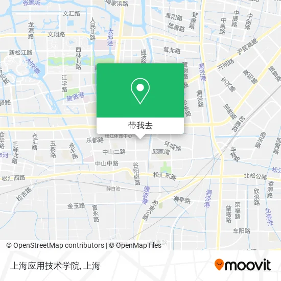 上海应用技术学院地图