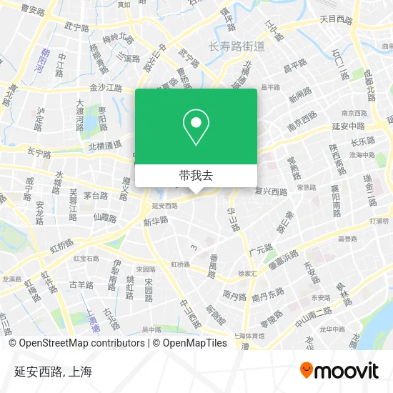 延安西路地图