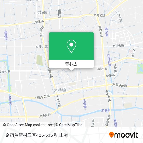 金葫芦新村五区425-536号地图