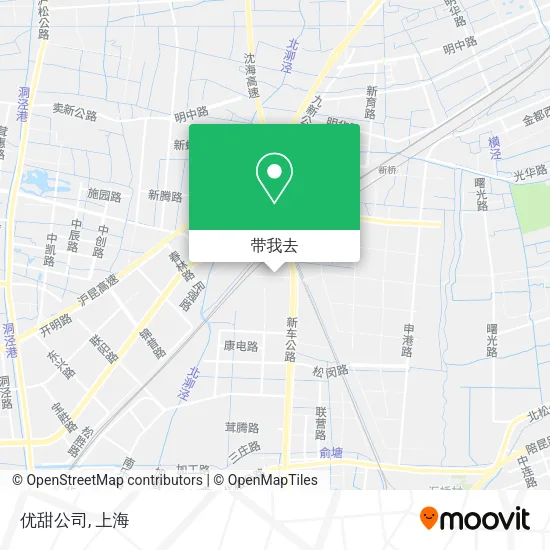优甜公司地图