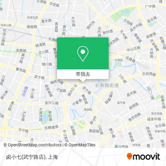 卤小七(武宁路店)地图