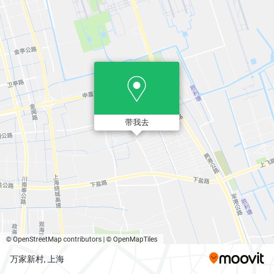 万家新村地图
