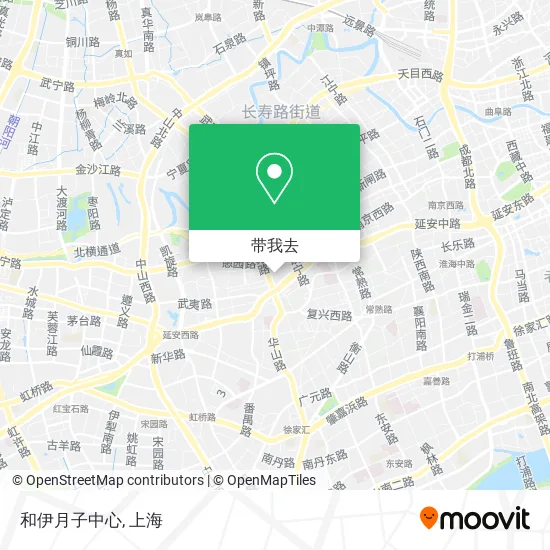 和伊月子中心地图