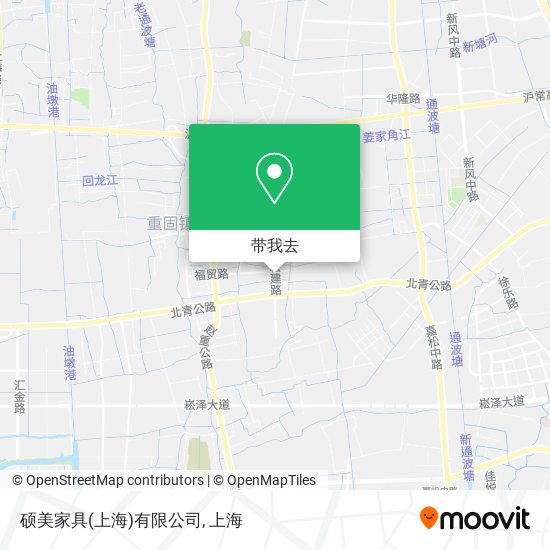 硕美家具(上海)有限公司地图